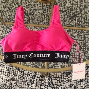 Juicy Couture Women’s sport bra size M.